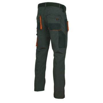 De la 10x Pantaloni de lucru talie negru/portocaliu rezistent Strong - Img 6