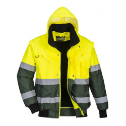 Geaca de iarna groasa cu benzi reflectorizante 3 in 1 Portwest