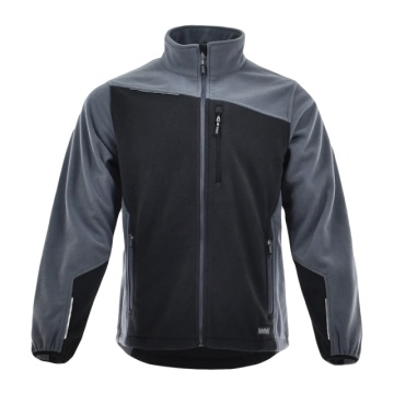 Hanorac polar barbati Confort Plus Negru-Gri - Img 1