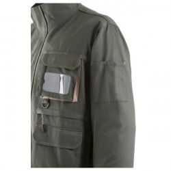 Jacheta de lucru 100% bumbac gros Sniper 2 verde vanatoresc Coverguard - Img 4