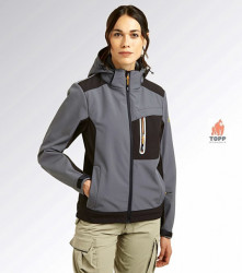 Jacheta Diadora Carbon softshell outdoor si lucru 4-way - Img 7