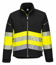 Jacheta softshell PW3 clasa1, respirabil cu design modern Portwest