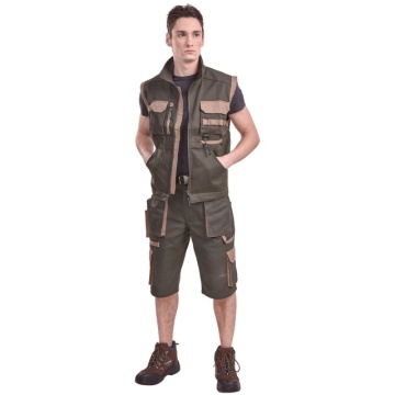 Lichidare: Vesta de lucru 100% bumbac, verde vanatoresc Sniper Coverguard - Img 2