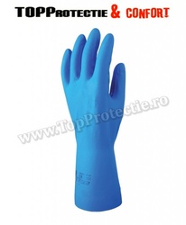 Manusi de protectie antichimice albastre fara captuseala testat dermatologic - Img 2