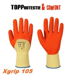 Manusi de protectie cu excelenta aderenta si rezistenta la uzura Xgrip 105 Portwest