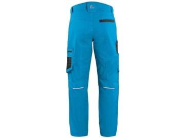 Pantaloni de lucru CXS Solis Flex albastri - Img 3