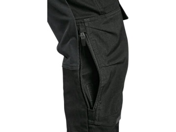 Pantaloni de lucru slim-fit 4-way stretch cu Cordura CXS negru - Img 5