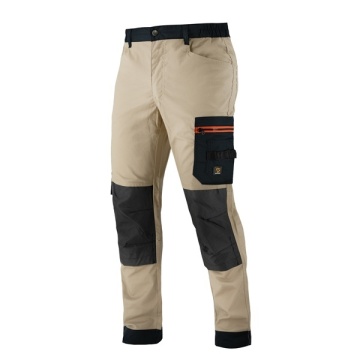 Pantaloni de lucru stretch ripstop bej-kaki - Img 2