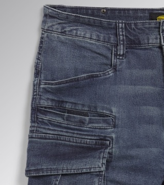 Pantaloni de lucru tip blugi strech usori Diadora jeans - Img 3
