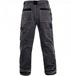 Pantaloni salopeta de lucru Strong gri CXS - Img 3