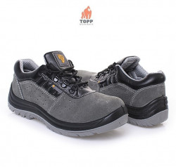 Pantofi de protectie S1 vara gri cu bombeu - Img 3