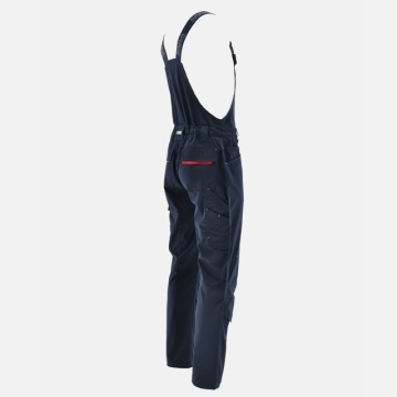 Salopeta de lucru Flexibila | Bluemarin-Rosu | Mecanici auto Sara - Img 3