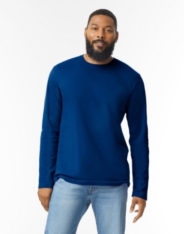 Tricou - bluza cu maneci lungi Gildan diverse culori de la 5 buc - Img 5
