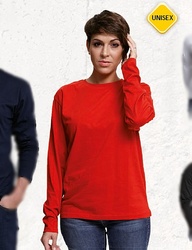 Tricou maneci lungi 100% bumbac Unisex 150 Malfini - Img 3