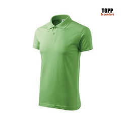 Tricou polo Verde iarba bumbac Malfini