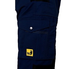 Ultima sansa - Pantaloni moderni de lucru X-Flex bleumarin Lichidare marime mare - Img 2