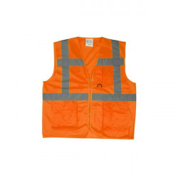 Vesta fluorescenta Yard cu buzunare multiple Coverguard - Img 2