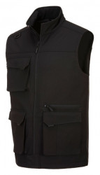 Vesta rezistenta softshell KX3 negru - Img 1