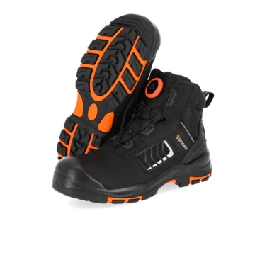 Bocanci de protectie piele nubuc S3L SR HRO cu inchidere rapida - Img 3