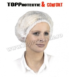 Capişon sanitar din polipropilenă (16 g/m2) alb PACHET100BUC Coverguard