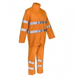 Costum de ploaie reflectorizant KAWA Coverguard