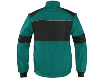 Costum salopeta gradina jacheta + pantalon verde din bumbac CXS - Img 5