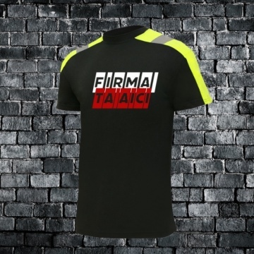 De la 10x Oferta Firme - Tricouri cu elemente reflectorizante cu logo preferential inclus