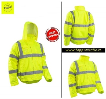 Geaca iarna reflectorizanta rezistenta la vant Coverguard - Img 3