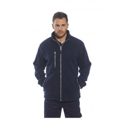 Geaca polar cu design sport gri, negru, bleumarin Portwest
