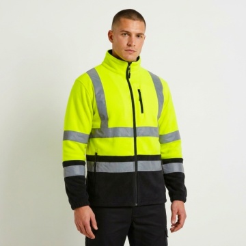 Hanorac reflectorizant fleece 400 gr, foarte gros de iarna