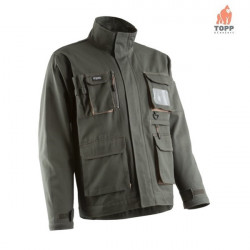 Jacheta de lucru 100% bumbac gros Sniper 2 verde vanatoresc Coverguard