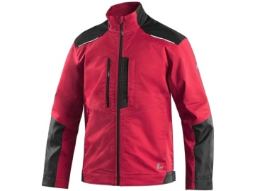 Jacheta de lucru CXS Solis Flex rosie - Img 1