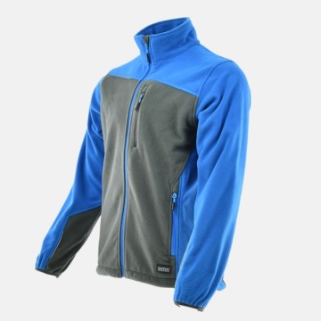 Jachetă fleece Confort Plus Albastra-Gri Sara - Img 3