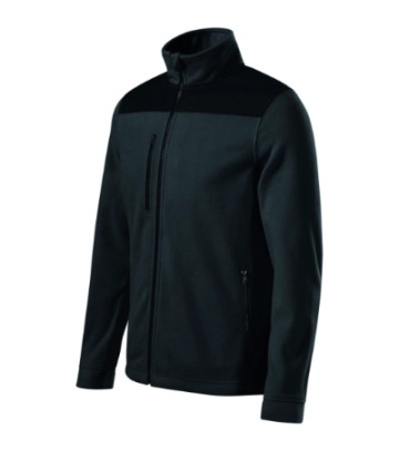 Jacheta fleece gri inchis outdoor si lucru Malfini
