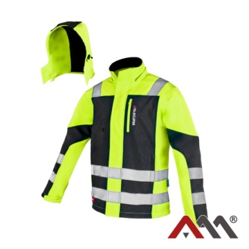 Jacheta primavara Softshell reflectorizanta practica protectie vant - Img 2