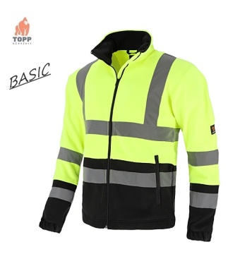Jacheta reflectorizanta de lucru fleece
