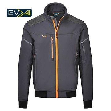 Jacheta Softshell Bomber EV4 Portwest - Calitate superioara 4-way