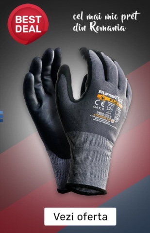Manusi protectie cu aderenta SuperTech pachet 12 buc