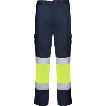 Pantaloni de lucru reflectorizanți elastici multibuzunare - Img 5