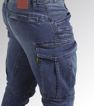 Pantaloni de lucru tip blugi strech usori Diadora jeans - Img 4