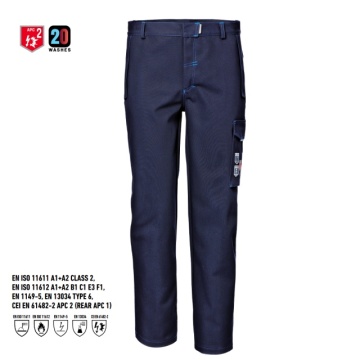 Pantaloni protectie arc electric clasa 2, ignifugi, antistatice si antichimic Sir Safety