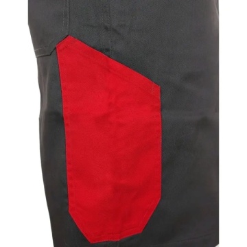 Pantaloni scurti vara usori gri-rosu CXS - Img 3