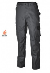 Pantaloni talie Technicity material rezistent gri metalic Coverguard