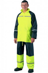 Pelerina de ploaie impermeabil fluo Coverguard - Img 2