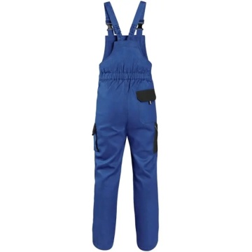 Salopeta de lucru bumbac 100% albastra confortabila CXS | Top Recomandat - Img 5