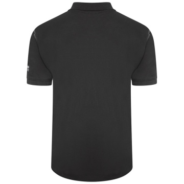 Tricou polo de lucru JCB negru 100% bumbac - Img 6