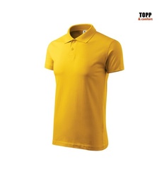 Tricou polo galben Malfini - Img 2