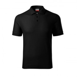 Tricou polo negru Reserve 200gr pentru barbati Malfini - Img 3