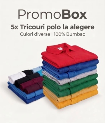 Tricouri Polo de vara PromoBOX 5 CULORI