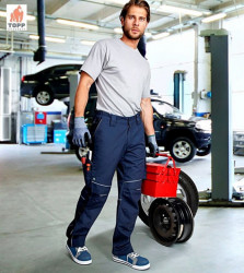Ultima sansa - Pantaloni lucru tip Strauss Service bleumarin Ardon
